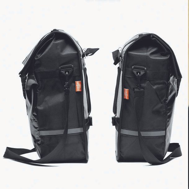 ALFORJA DOBLE IMPERMEABLE BLACK 2