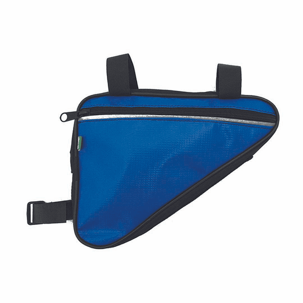 BOLSO TRIÁNGULO IMPERMEABLE DOS POSICIONES AZUL 1