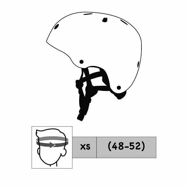 CASCO NIÑA CON LUZ XS(48-52) 9