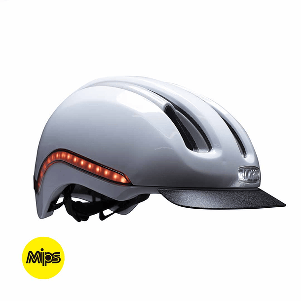 CASCO VIO BLANCO GLOSS MIPS LIGHT S/M 2