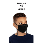 MASCARA FILTRANTE LAVABLE KIDS FU+ BLACK -XS 5