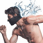 MASCARA DEPORTIVA TEJIDO ULTRAFINO SIN CUELLO N1S - NEGRA 3