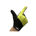 GUANTE LARGO TOUCH ONWHEELS AMARILLO/NEGRO TALLA S 5