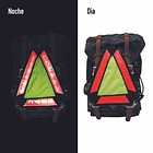 TRIANGULO REFLECTANTE NARANJO 7