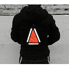 TRIANGULO REFLECTANTE GRIS 5