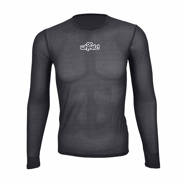 POLERA PRIMERA CAPA ON WHEELS NEGRA 2XL 1