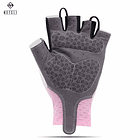 GUANTE CORTO MS002 CELESTE ROSADO TALLA M 2