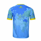 POLERA MANGA CORTA DVJ102 AZUL 2XL 3