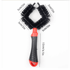 SET DE CEPILLOS DE LIMPIEZA ROJO 3