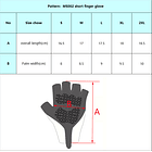 GUANTE CORTO MS002 BLUE TALLA S 2
