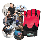 GUANTE MULTISPORT BLACK/PINK L 7