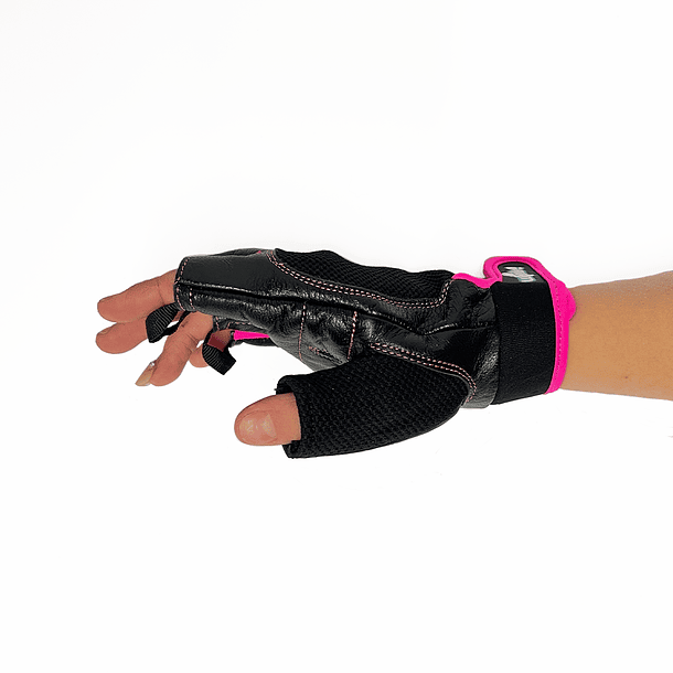 GUANTE MULTISPORT OW BLACK/PINK S 6