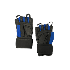 GUANTE MULTISPORT BLACK/BLUE M