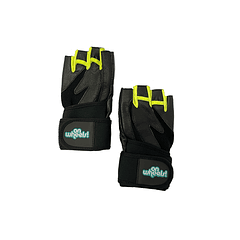 GUANTE MULTISPORT BLACK/ AMARILLO FLUOR S