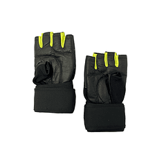 GUANTE MULTISPORT BLACK/ AMARILLO FLUOR S