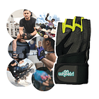 GUANTE MULTISPORT BLACK/ AMARILLO FLUOR M 6