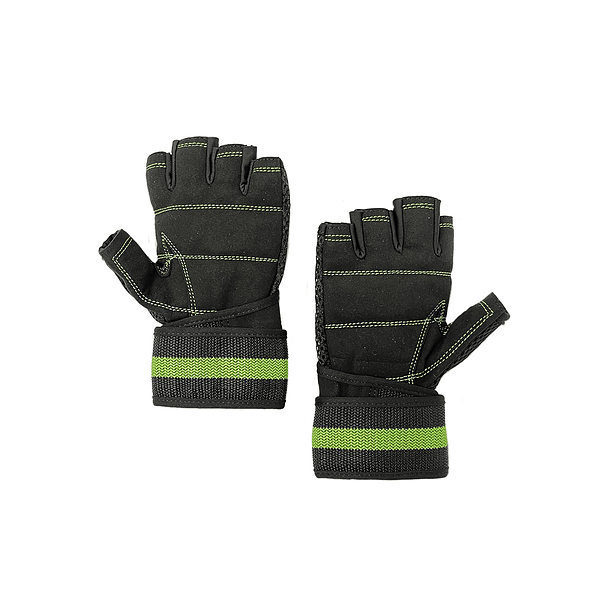 GUANTE MULTISPORT BLACK/GREEN L 2