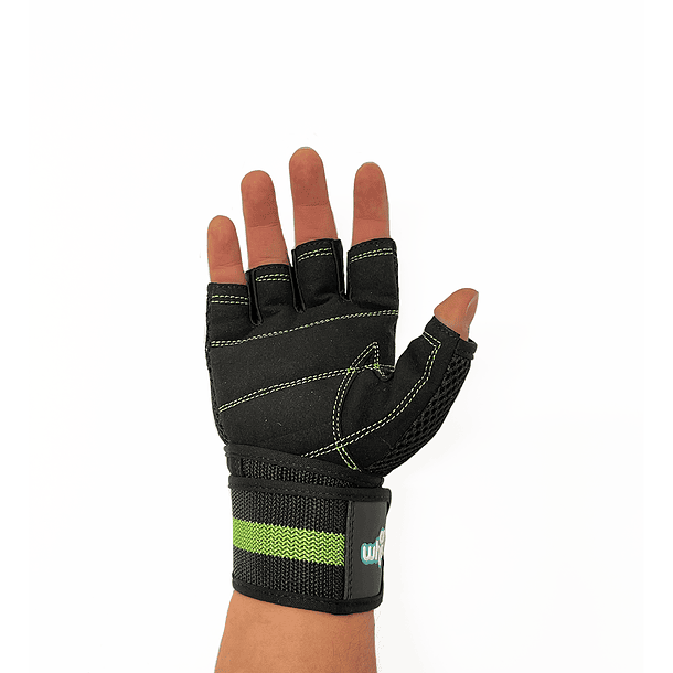 GUANTE MULTISPORT BLACK/GREEN L 4