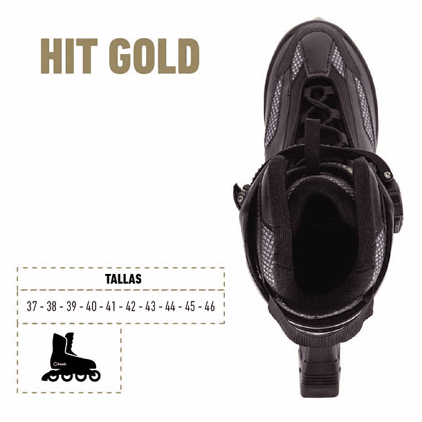 PATINES HOOK HIT GOLD 40 9