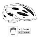 CASCO SPORT ONWHEELS NEGRO ROSADO M (55-58CM) 5