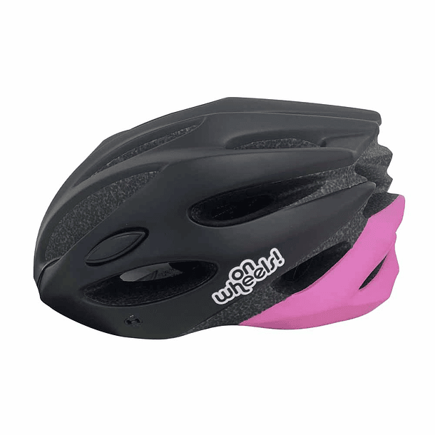 CASCO SPORT ONWHEELS NEGRO ROSADO L (58-60CM) 1