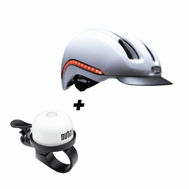 CASCO VIO BLANCO GLOSS MIPS LIGHT S/M 1