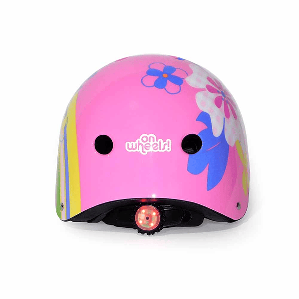 CASCO NIÑA CON LUZ XS(48-52)