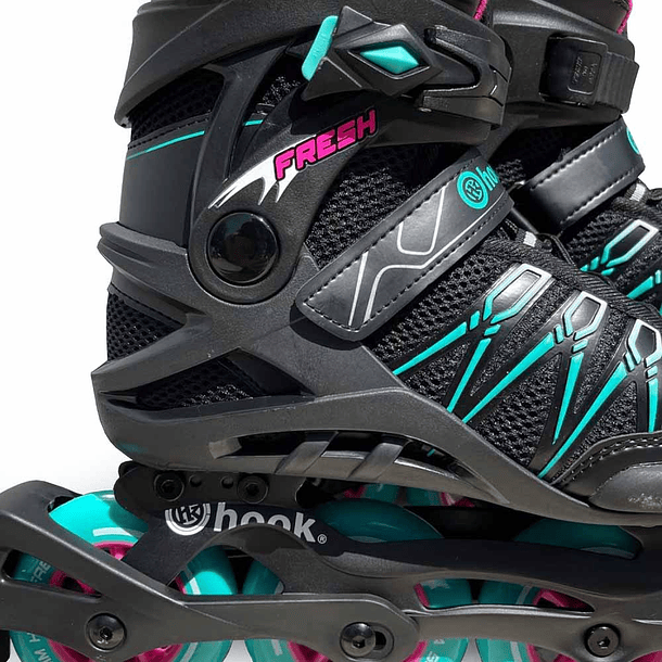 PATINES HOOK FRESH ROSA AZUL 41 7