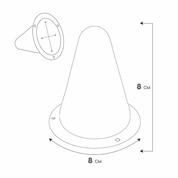 10 CONO  HOOK PARA FREESTYLE SLALOM VERDE 4