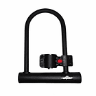 U-LOCK ONWHEELS CORTO CON SOPORTE - NEGRO 2