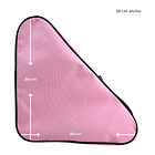 BOLSO PARA PATINES HOOK ROSADO 3