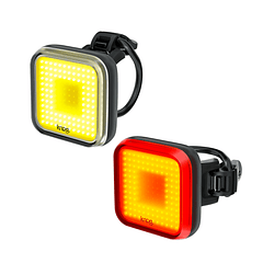 LUCES DELANTERA Y TRASERA KNOG BLINDER SQUARE 12291