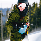 BOTELLA DE HIDRATACIÓN FLEXIBLE HYDRAPAK STOW 1L TAHOE BLUE 5