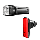 SET DE LUCES TRASERAS PARA BICICLETA BLINDER 1400 + BLINDER R-150 1