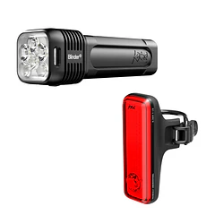 SET DE LUCES TRASERAS PARA BICICLETA BLINDER 1400 + BLINDER R-150