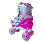 PATINES HOOK QUAD J-ONE + PROTECCIONES PINK XS(27-30) 5