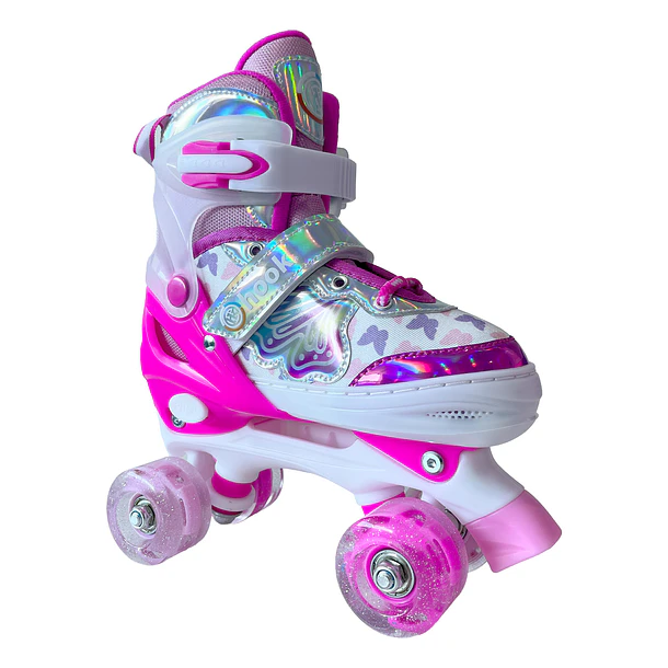 PATINES HOOK QUAD J-ONE + PROTECCIONES PINK XS(27-30) 6
