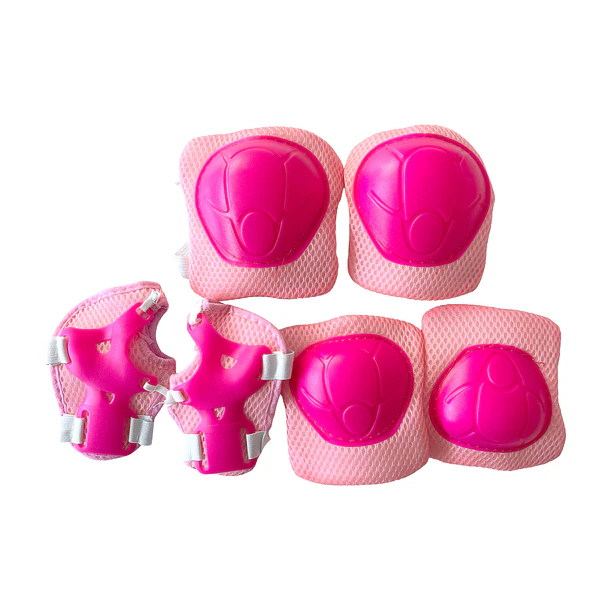 PATINES HOOK QUAD J-ONE + PROTECCIONES PINK XS(27-30) 14