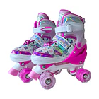 PATINES HOOK QUAD J-ONE + PROTECCIONES PINK S(31-34) 4