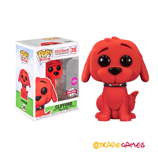 Funko Pop! CLIFFORD 28 Flocked Special Edition