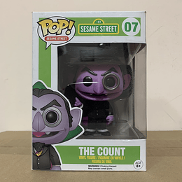 Funko Pop! THE COUNT 07 Sesame Street (DETALLE EN CAJA)