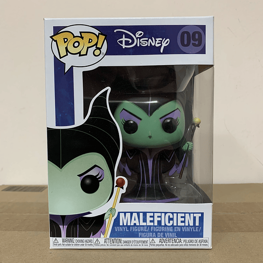 Funko Pop! MALEFICENT 09 (Detalle en caja)