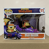 Funko Pop! Ride MEAN MACHINE 11 Wacky Races (Detalle en caja)