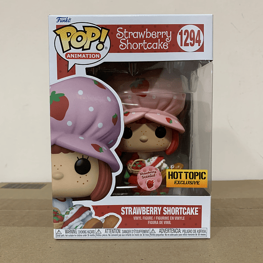 Funko Pop! STRAWBERRY SHORTCAKE 1294 HOT TOPIC (Detalle en caja)