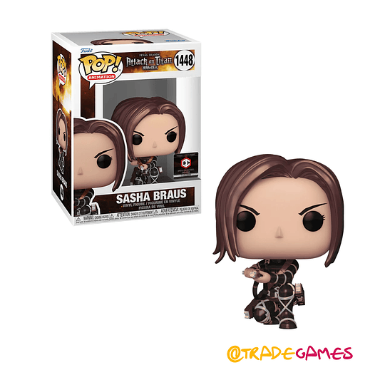 Funko Pop! SASHA BRAUS (METALLIC) 1449 CHALICE Attack on Titan