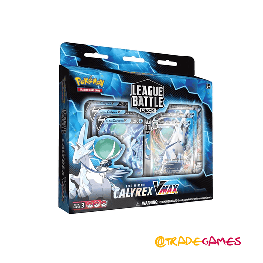 Pokémon TCG League Battle Deck - Ice Rider Calyrex VMAX INGLÉS