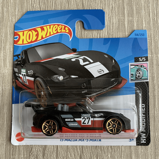 Hot Wheels '15 MAZDA MX-5 MIATA - Hw Modified 114/250