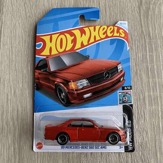 Hot Wheels '89 MERCEDES-BENZ 560 SEC AMG - Hw Modified 82/250