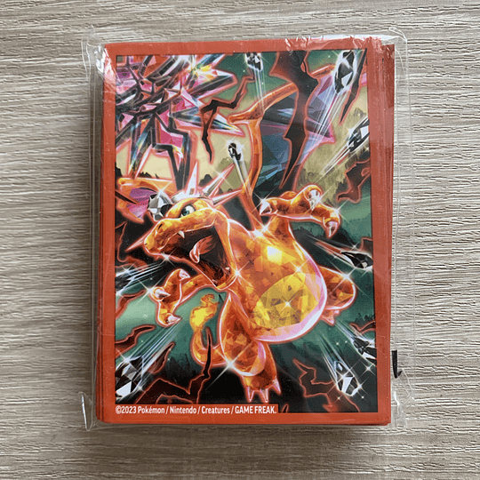 Pokémon TCG Sleeves - Tera Charizard (Charizard Ex Premium Collection)