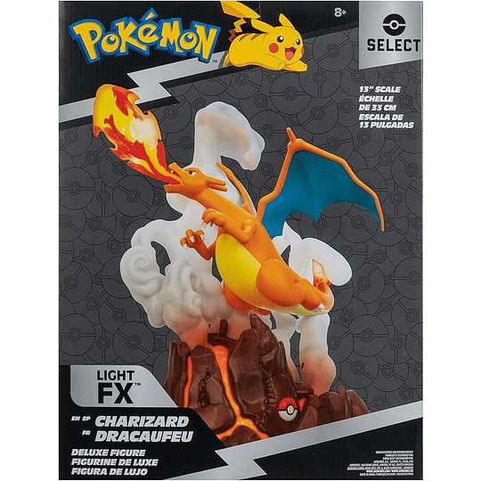 Pokémon Select CHARIZARD DELUXE LIGHT FX 13